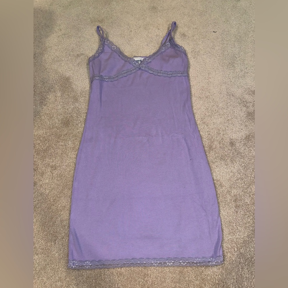 Purple BodyCon Mini Dress